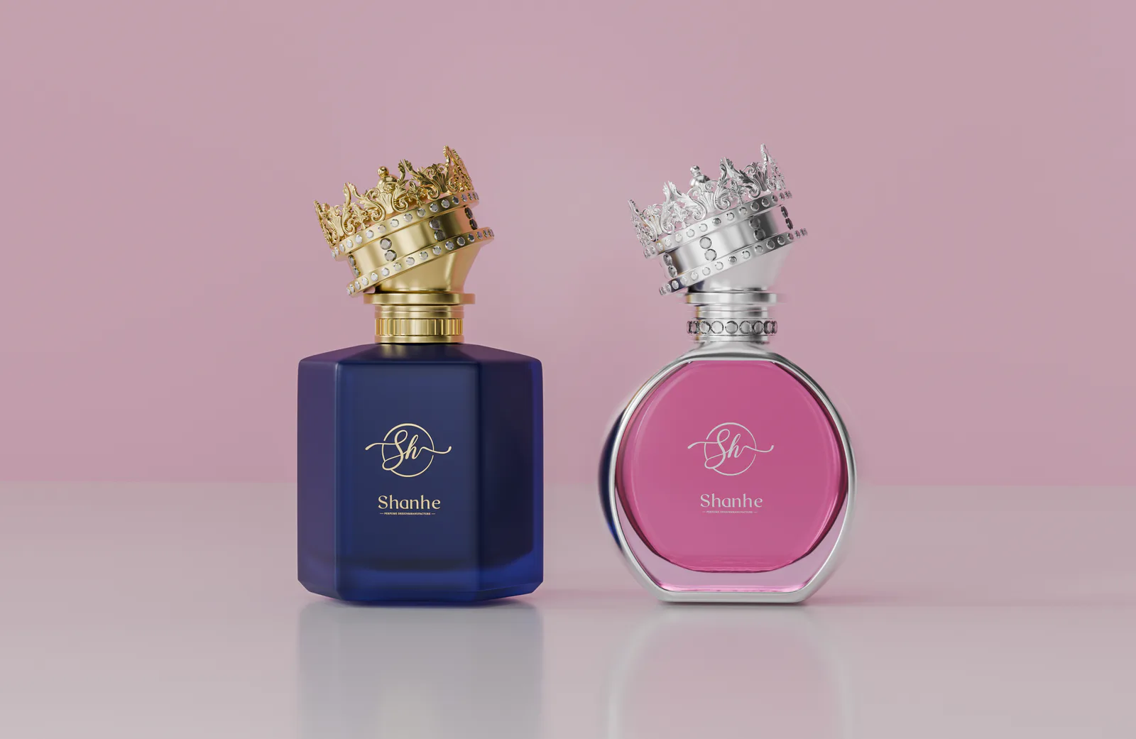Ornamental Perfume Bottle Concept for Niche Brands